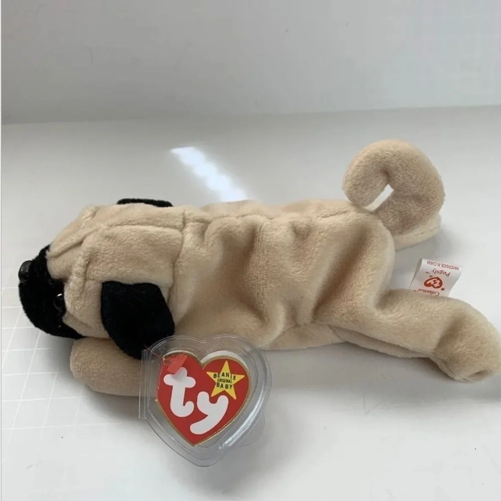Vintage 1996 Pugsly Beanie Babies